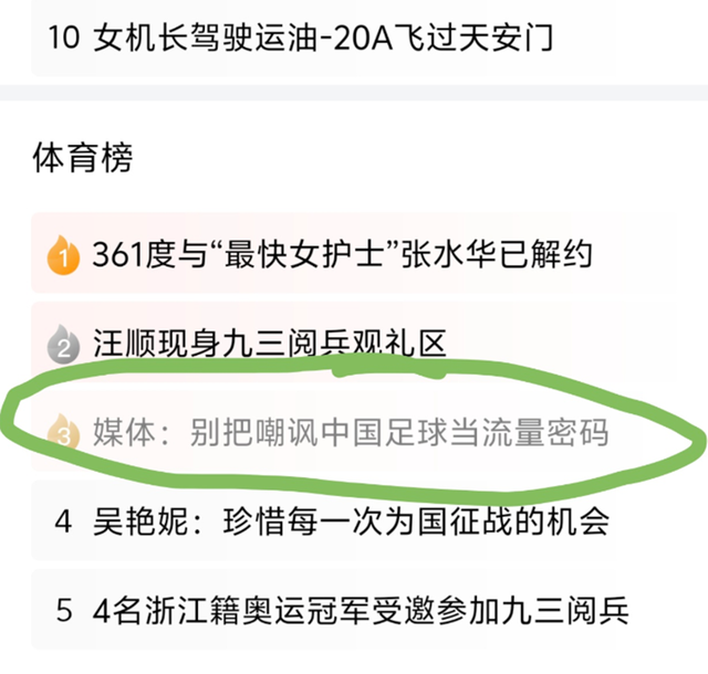 起风了，别把嘲讽中国足球当流量密码！主流媒体开始吹风，想干啥